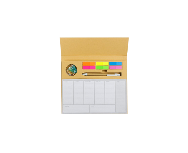 Eco-Friendly Weekly Planner Kits