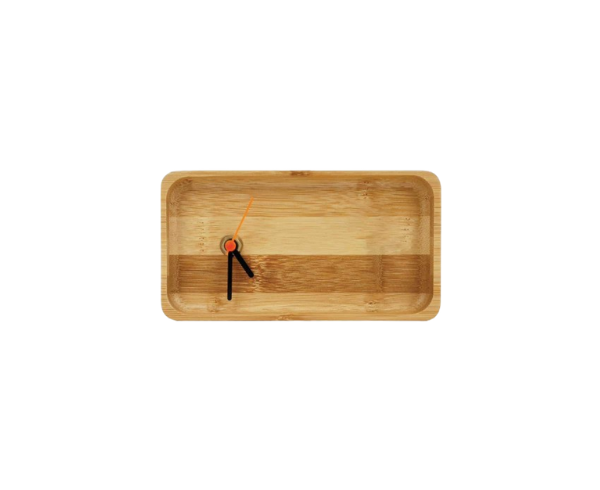 EcoWood Analog Desk Clocks | Customized Bamboo Desk Clocks – Tellurian