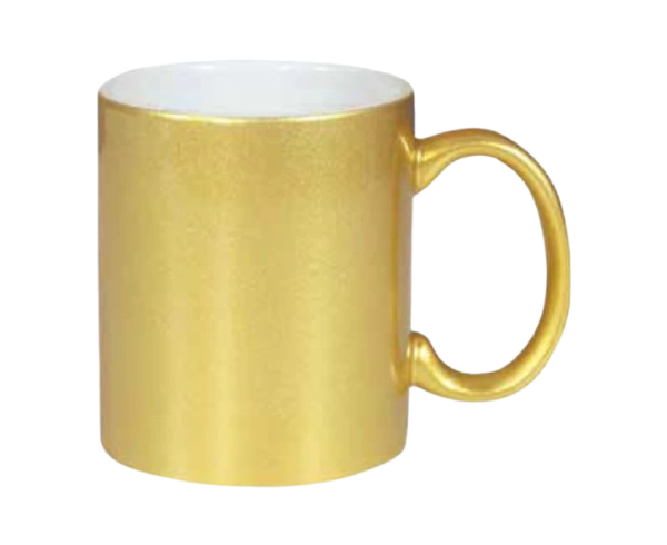 Gold Ceramic Mugs - Drinkware - drinkware gifts, Mugs - Tellurian