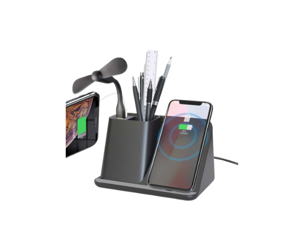 LumiDesk Pen Holders - Pen Holders - Desk Accessories, Desk Organizers, Pen Holders, Phone Chargers, Tech Gifts - Tellurian